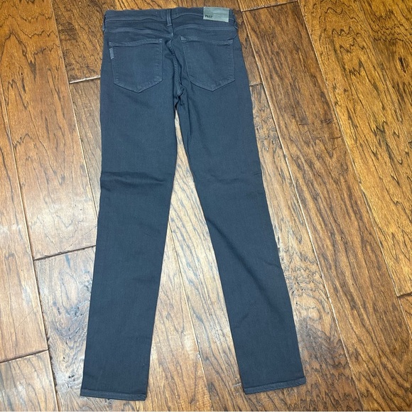 PAIGE Men's Charcoal Lennox Skinny Jeans - Picture 2 of 6